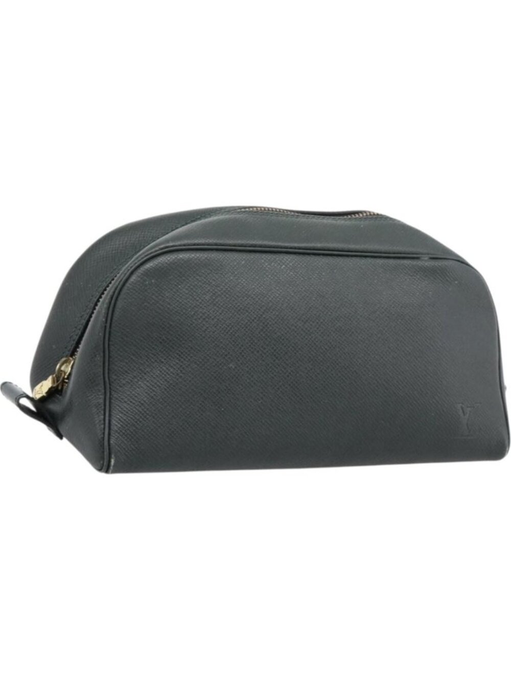 LOUIS VUITTON Taiga Trousse Toilette PM Clutch Bag Epicea M30224